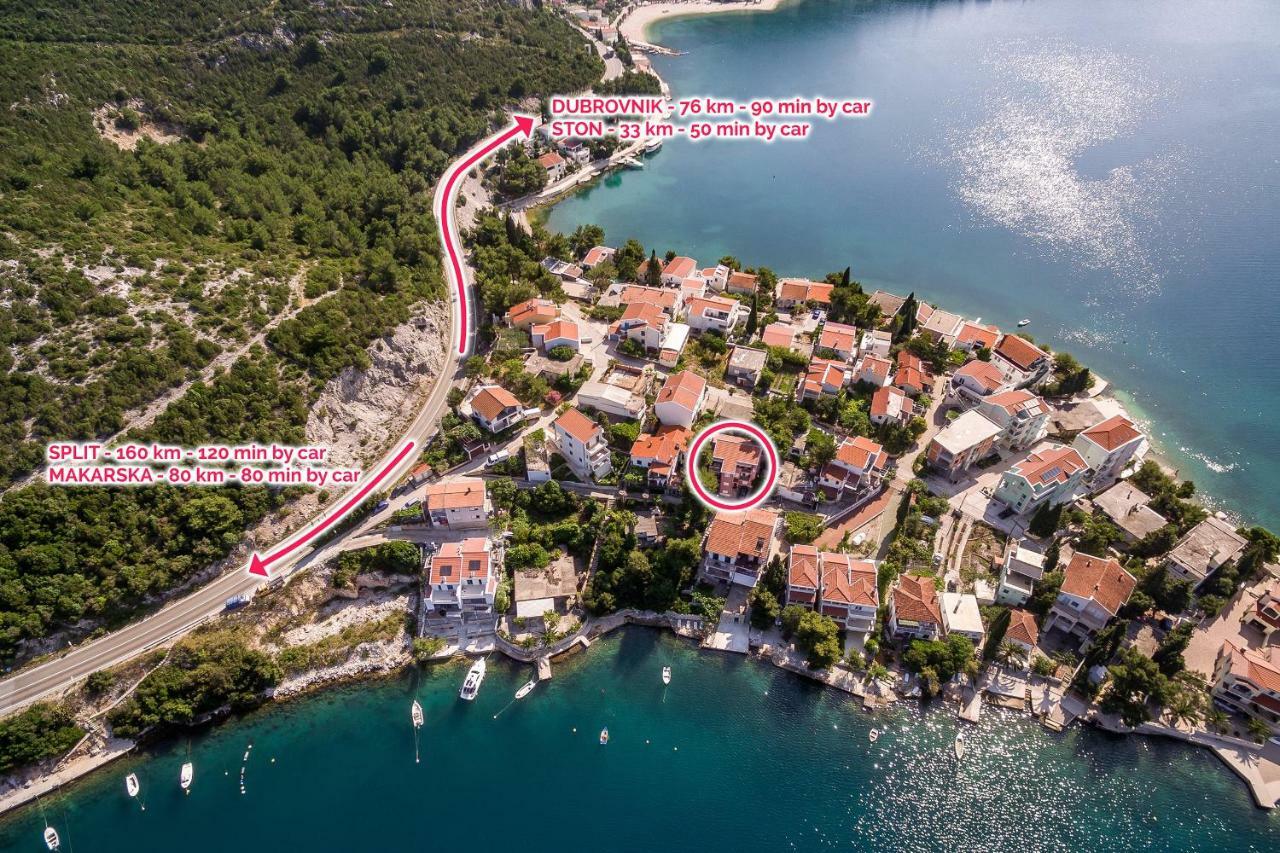 Apartmani Marina クレック エクステリア 写真